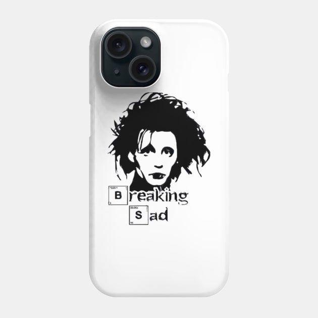 Breaking Sad Edward Scissorhands Film Phone Case by tazannaophelia