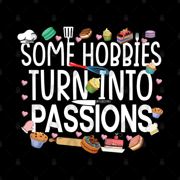 Some hobbies turn into passions - a cake decorator design by FoxyDesigns95