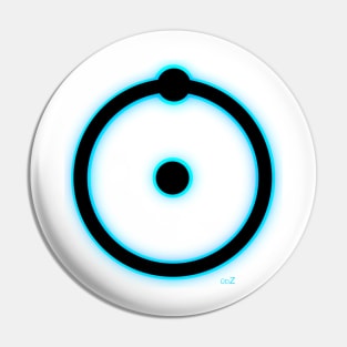 Watchmen Dr Manhattan hydrogen atom Pin