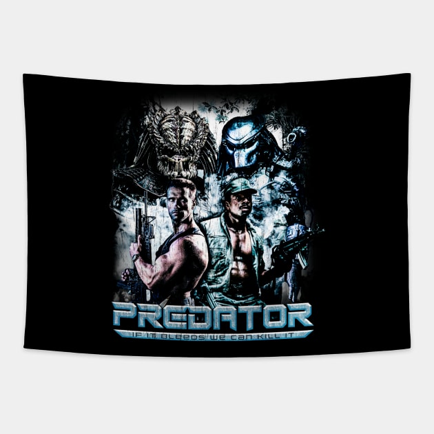 Predator Tapestry by nickbaileydesigns