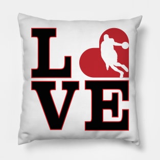 Love Basketball, I love Basketball Pillow