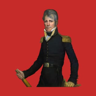 General Andrew Jackson Portrait T-Shirt