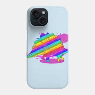 Rainbow-Saur alt Phone Case