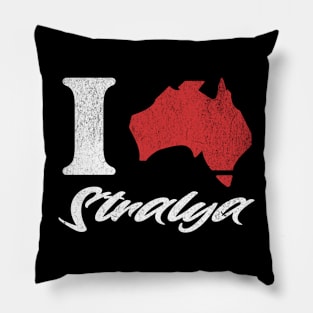 I Heart Stralya Pillow