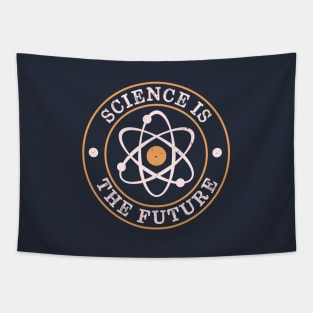 Retro and Vintage Future Scientist Tapestry