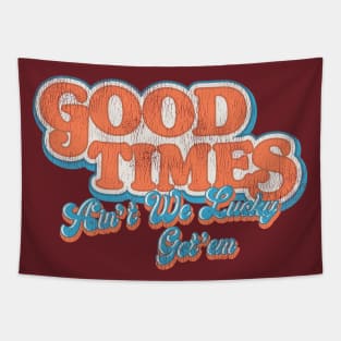 Good Times 70s TV Worn Out Tapestry