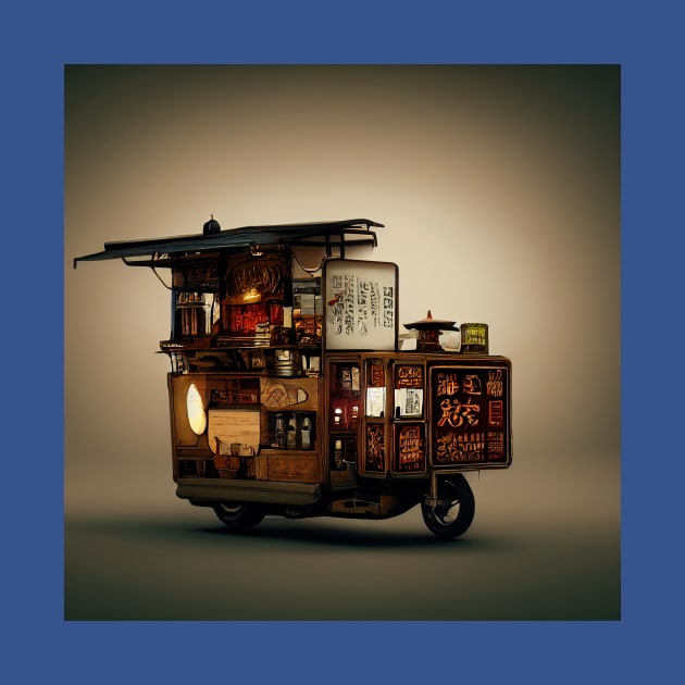 Steampunk Tokyo Ramen Cart by Grassroots Green