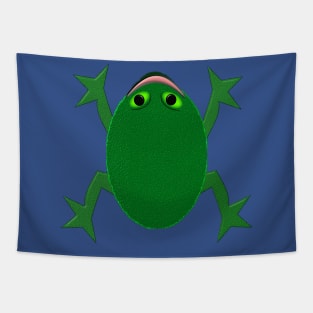 Green Frog Tapestry