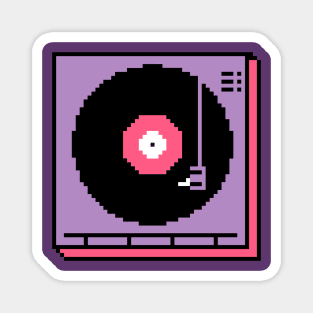 8-Bit Record Player Magnet