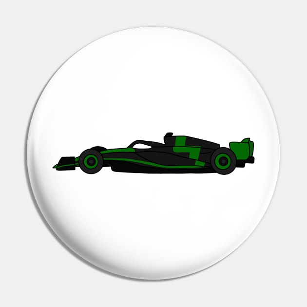 Green 2024 Livery Pin by CalliesArt