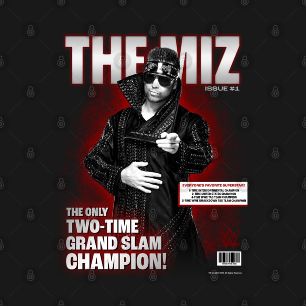 The Miz Grand Slam Champion Magazine Cover by Holman