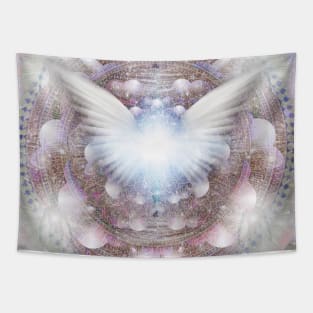 Shining wings Tapestry