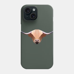 Geometrical Highland Cow Phone Case