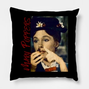 Retro Vintage Mary Poppers Pillow