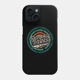 Gregory Isaacs // Retro Circle Crack Vintage Phone Case