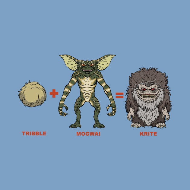 Tribble + Mogwai = Krite by tater7