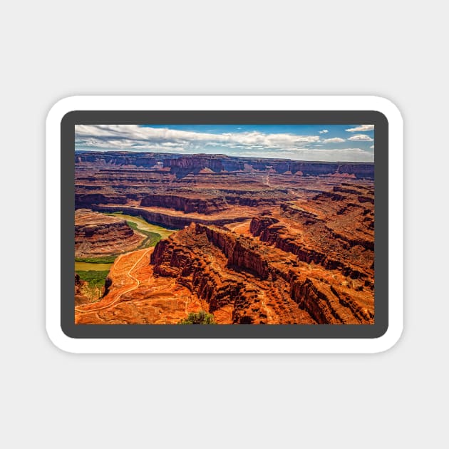 31781  Dead Horse Point State Park Magnet by Gestalt Imagery