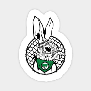 Rabbit Antifa Animal Liberation Front Magnet