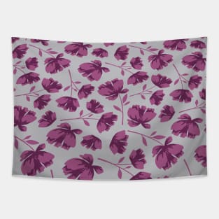 Pink Flowers Tapestry