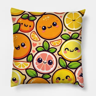 Happy Fruit Pillow