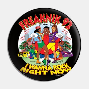 Freaknik 1992 I Wanna Rock Pin