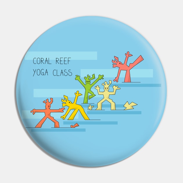 Coral reef yoga class Pin by SooperYela