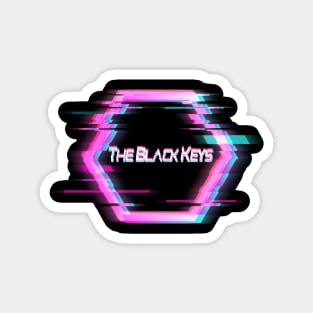 Glitch aesthetic - The Black Keys Magnet