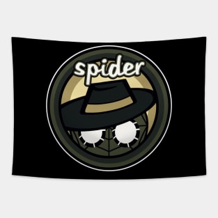 Spider (Noir) Tapestry