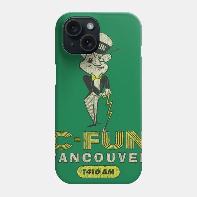 C-FUN Radio Vancouver 1410 AM Phone Case by JCD666