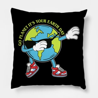 Go Planet Its Your Earth Day 2024 Planet Dabbing Pillow