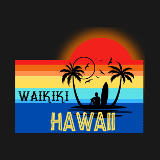 Hawaii Summer Design T-Shirt