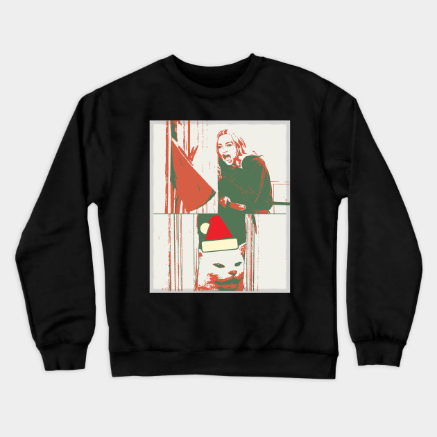 Table Cat Santa Hat And Yelling Woman Movie Parody Table Cat
