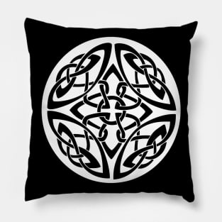 Celtic Knot Abstract Cross Tribal Design Pillow