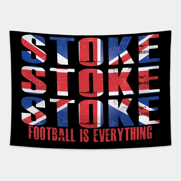 Football Is Everything - Stoke City - T-Shirt Tapestry by FOOTBALL IS EVERYTHING
