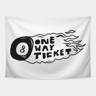 One Way Ticket Tapestry