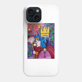 The King and His Jester Phone Case