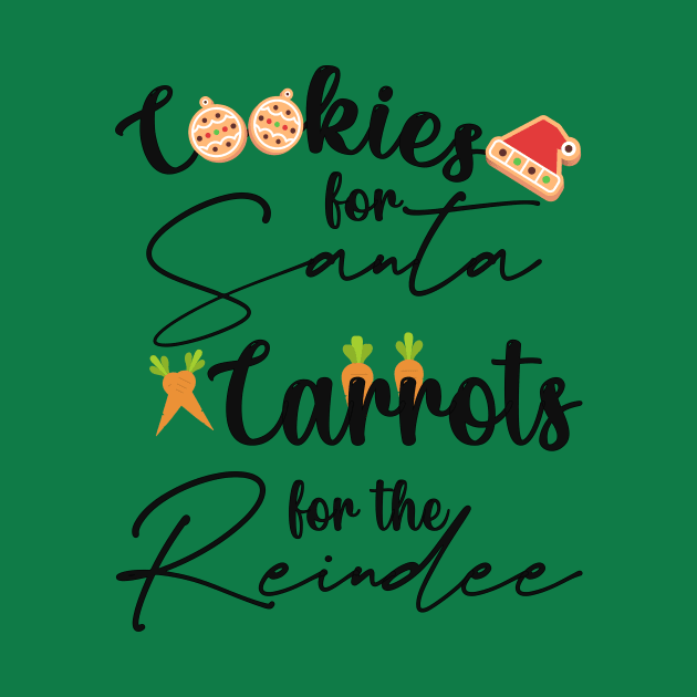 cookies for santa, carrots for the reindee,santa gift by AYN Store 