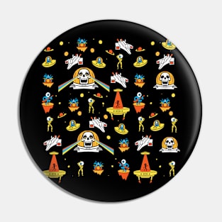 Intergalactic Get Down Patterns Pin