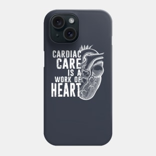 Funny Cardiology Cardiac Heart Cardiologist Distressed Phone Case