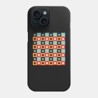 bright colorful neo-geo design Phone Case