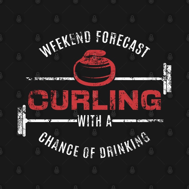 Weekend Forecast Curling by Duhkan Painting