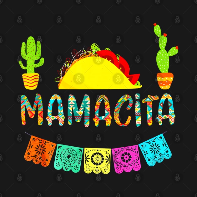 Mamacita Taco Mexican Fiesta Cactus Cinco De Mayo by CovidStore