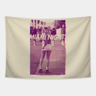 Miami Nights 1984 - Retro Tapestry