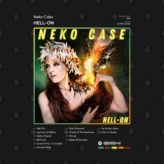 Neko Case - Hell-On Tracklist Album by 80sRetro