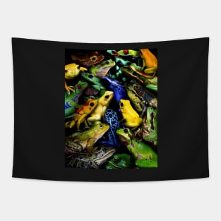 Frogs Tapestry