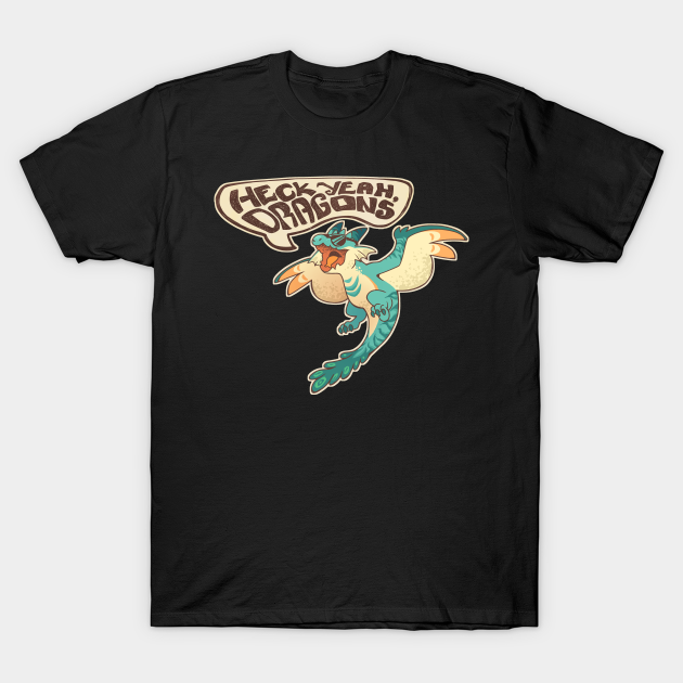 Heck yeah boy - Dragon - T-Shirt