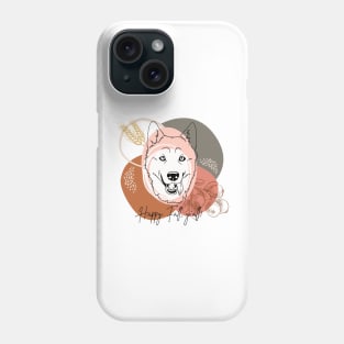 Siberian Husky | Happy Fall, y'all! | It's sweater weather! | Hello Pumpkin! Phone Case