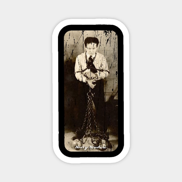 HARRY HOUDINI Magnet by Cult Classics