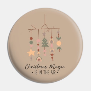 Christmas Magic is in the Air - Boho Christmas Pin