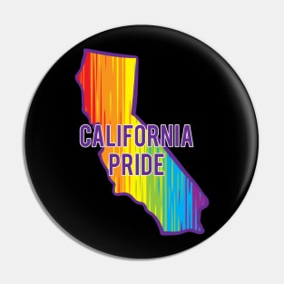 California Pride LGBTQ Pin